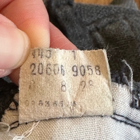 Levi’s | 70s Vintage Velvet Gray Flare/Bell Bottom Pants - Picture 7 of 14